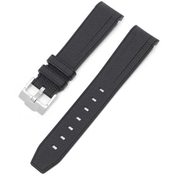 Hot Watch Wear Gummi Curved Premium – Svart