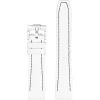 Online Watch Wear Gummi Curved Premium – Vit / svart