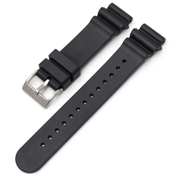 Discount Watch Wear Gummi Diver FKM – Svart