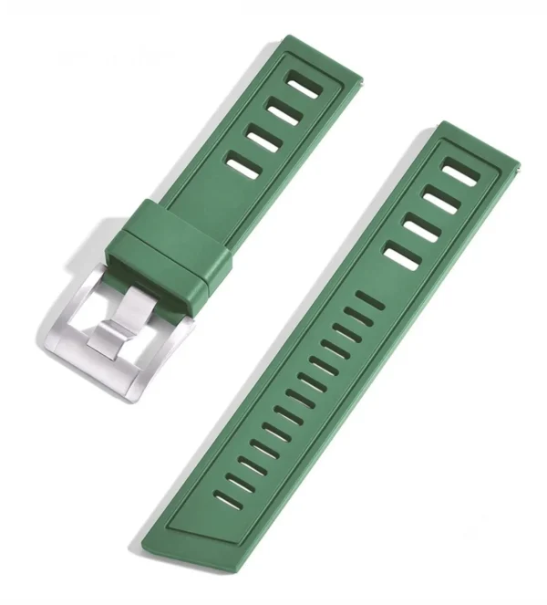Discount Watch Wear Gummi Diver ISO FKM – Grön