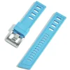 New Watch Wear Gummi Diver ISO FKM – Ljusblå