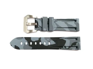 Fashion Watch Wear Gummi Grovt – camo grå