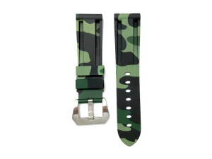 Discount Watch Wear Gummi Grovt – camo grön