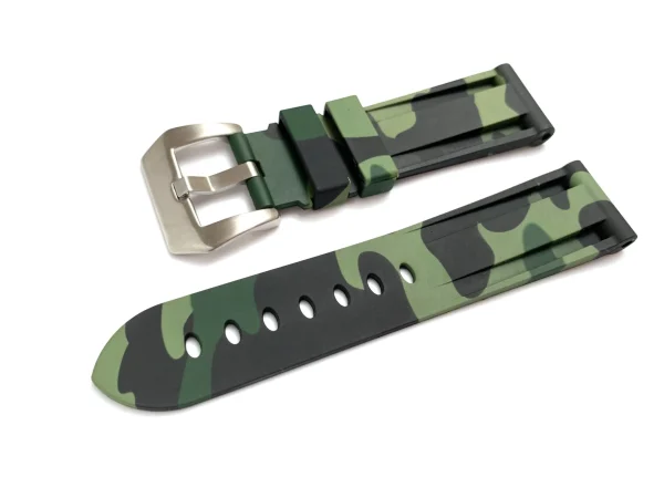 Discount Watch Wear Gummi Grovt – camo grön