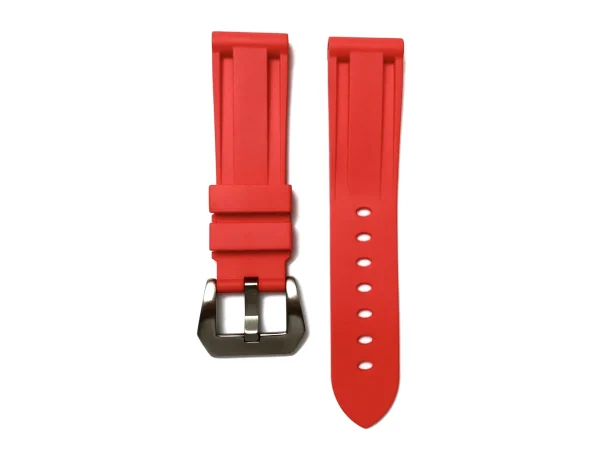 Fashion Watch Wear Gummi Grovt – röd
