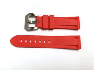 Fashion Watch Wear Gummi Grovt – röd