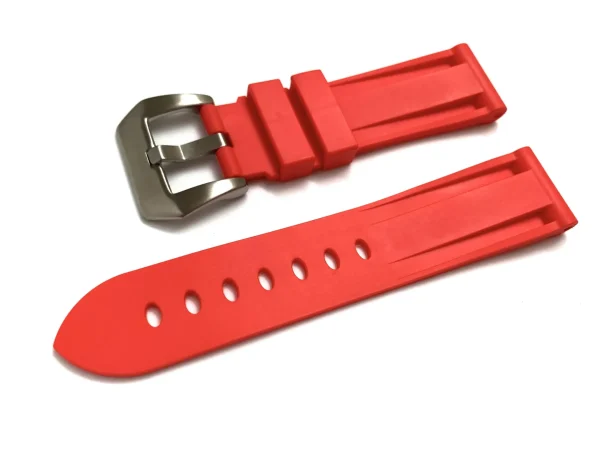 Fashion Watch Wear Gummi Grovt – röd