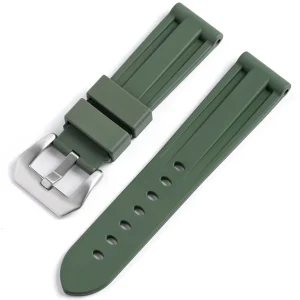 New Watch Wear Gummi Grovt FKM – grön