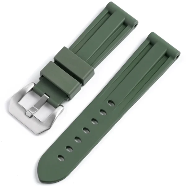 New Watch Wear Gummi Grovt FKM – grön