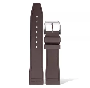 New Watch Wear Gummi Pilot FKM – Brun