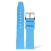 New Watch Wear Gummi Pilot FKM – Ljusblå