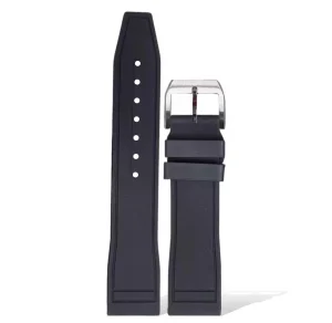 Discount Watch Wear Gummi Pilot FKM – Svart