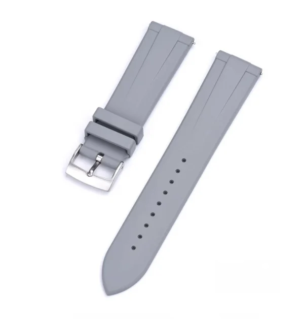 Fashion Watch Wear Gummi Quick FKM – Grå