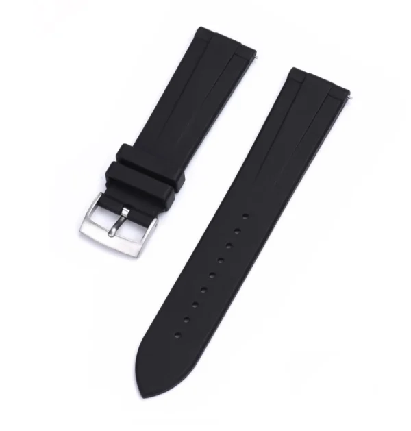 Best Watch Wear Gummi Quick FKM – Svart