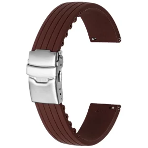 Sale Watch Wear Gummi Stripe – Brun