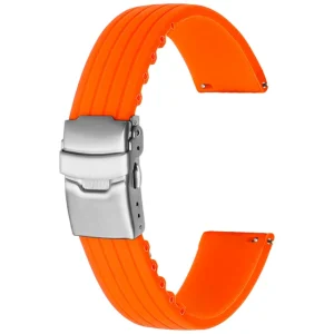 Hot Watch Wear Gummi Stripe – Orange (neon)