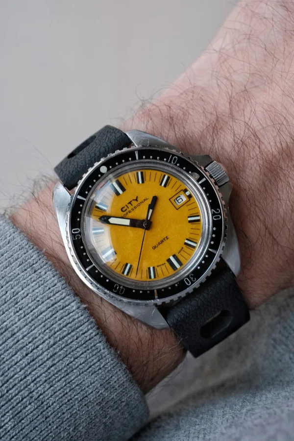 Fashion Watch Wear Gummi Tropic Sport – Svart