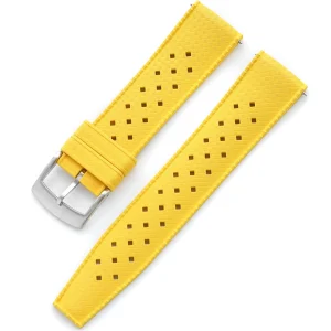 Best Watch Wear Gummi Tropic Vintage FKM – Gul