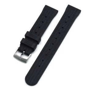 Online Watch Wear Gummi Waffle Premium – Svart