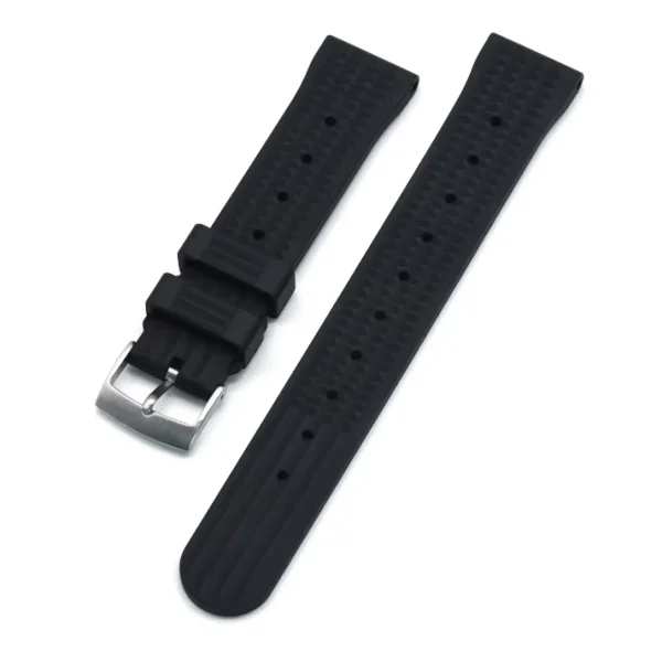 Online Watch Wear Gummi Waffle Premium – Svart