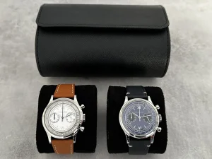 Fashion Watch Wear Klockrulle svart – Dubbel