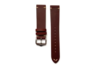 Discount Watch Wear Läder – Röd