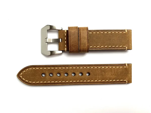 New Watch Wear Läder Grovt – ljusbrun