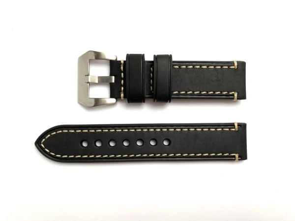 Best Watch Wear Läder Grovt – svart