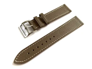 Discount Watch Wear Läder Premium – Nougat / vit