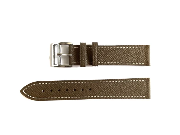 Discount Watch Wear Läder Premium – Nougat / vit