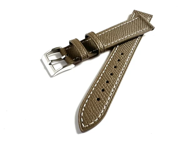 Discount Watch Wear Läder Premium – Nougat / vit