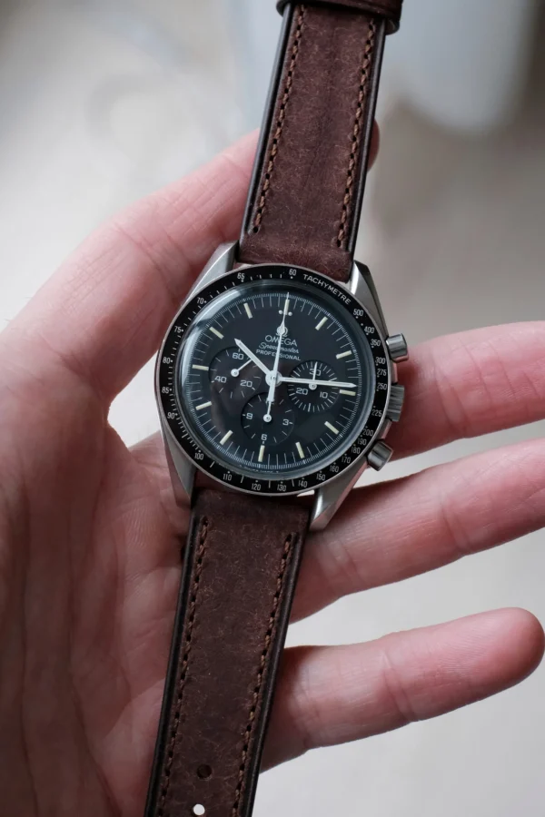 Clearance Watch Wear Läder Quick – Mörkbrun