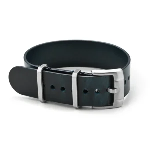 Sale Watch Wear Läder Single Piece – Blå