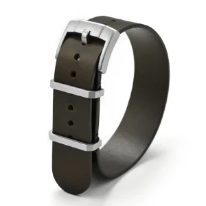 New Watch Wear Läder Single Piece – Grön