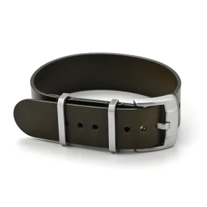 New Watch Wear Läder Single Piece – Grön