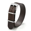 New Watch Wear Läder Single Piece – Mörkbrun