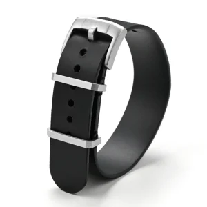 Online Watch Wear Läder Single Piece – Svart
