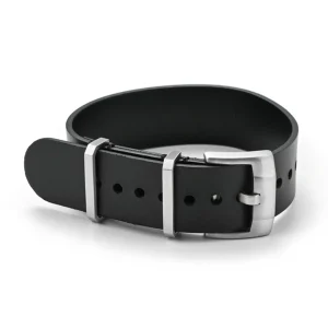 Online Watch Wear Läder Single Piece – Svart