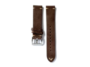 Sale Watch Wear Läder vintage – kaffe