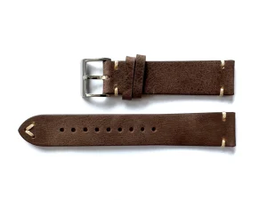 Sale Watch Wear Läder vintage – kaffe