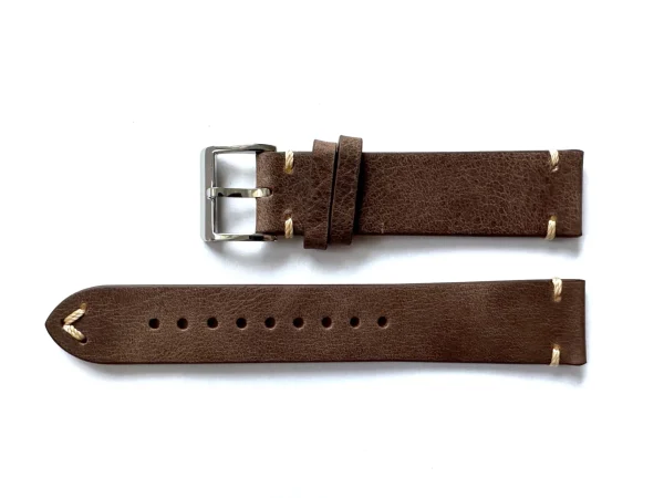 Sale Watch Wear Läder vintage – kaffe