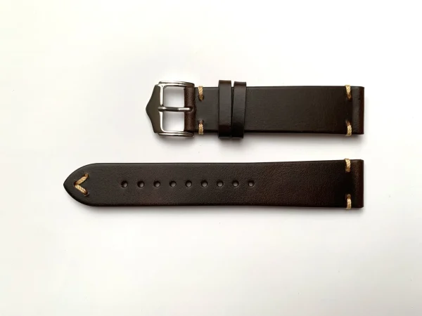 Discount Watch Wear Läder vintage – mörkbrun