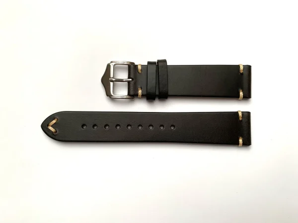 Clearance Watch Wear Läder vintage – svart