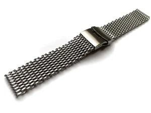 Hot Watch Wear Meshlänk – Shark – silver