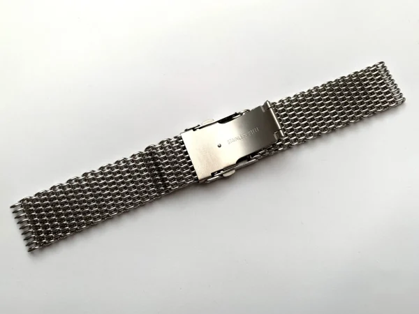 Hot Watch Wear Meshlänk – Shark – silver