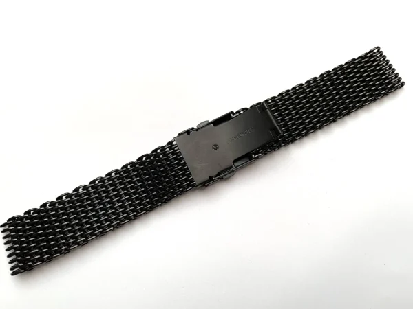 New Watch Wear Meshlänk – Shark – svart