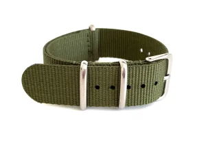 Clearance Watch Wear Nylon Strap – Grön