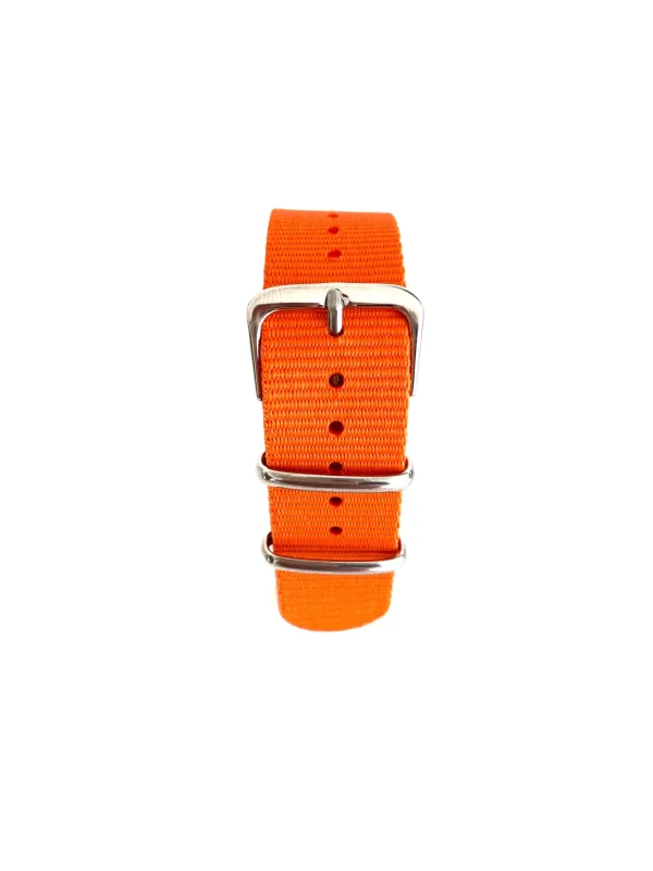 Best Watch Wear Nylon Strap – Orange