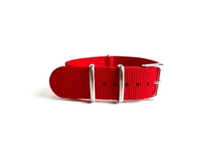 Clearance Watch Wear Nylon Strap – Röd