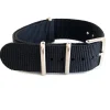 Best Watch Wear Nylon Strap – Svart